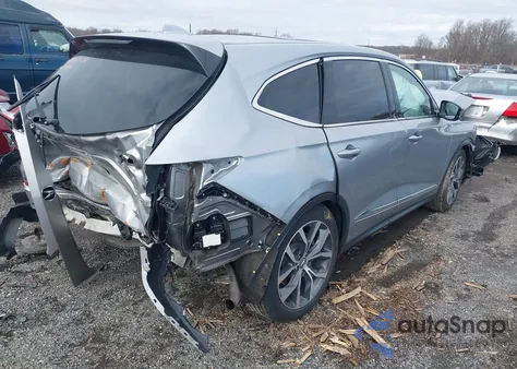 2022 Acura Mdx Technology Package z USA, uszkodzony, nr VIN 5J8YE1H44NL019529